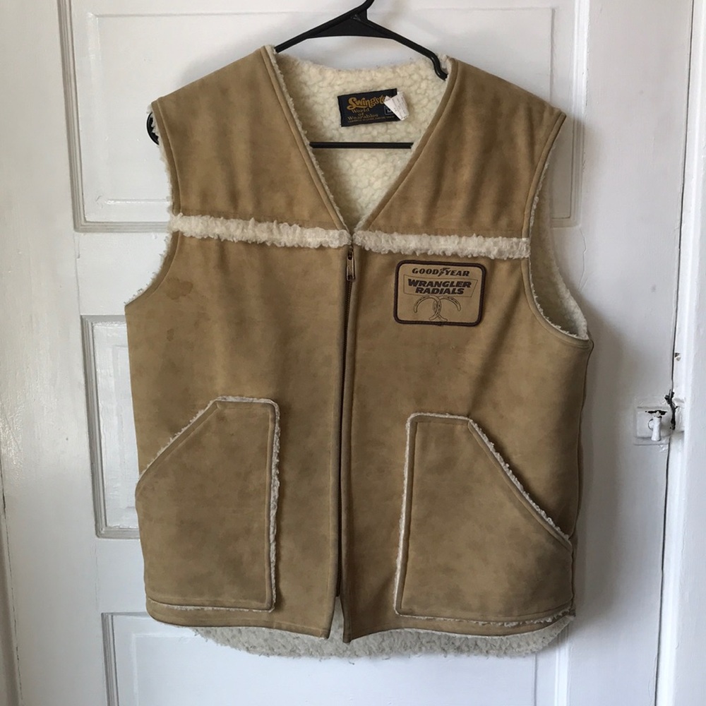 Vintage Sheepskin Vest